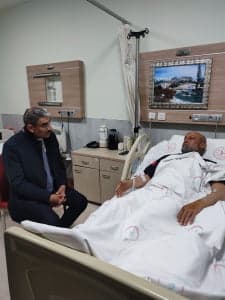 Niğde Mv. Adayı Cevahir Uzkurt Kaza Geçiren 112 Ekibini Ziyaret Etti (resim 1) – saglikhaberi.net
