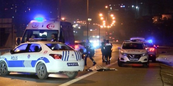 İstanbul-Kağıthane TEM Otoyolu’nda motosiklet kazası: 2 ölü