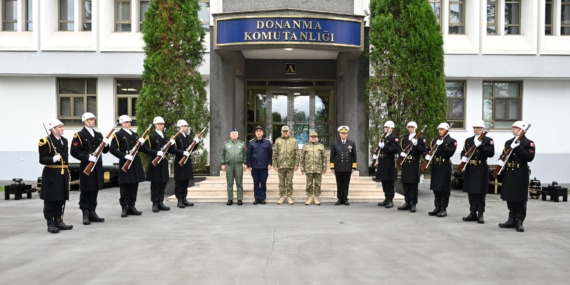 Genelkurmay Başkanı Orgeneral Gürak, TCG Oruçreis Fırkateyni’nde incelemelerde bulundu
