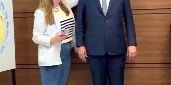 Bakan Memişoğlu, vücut kitle indeksini ölçtürdü
