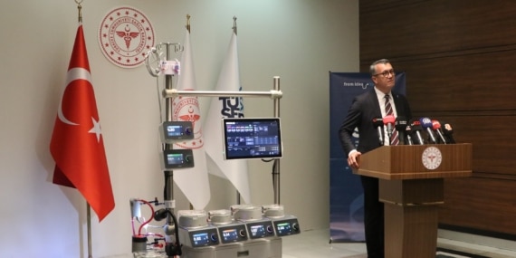TÜSEB ve ASELSAN iş birliği ile geliştirilen yerli ve milli kalp-akciğer makinesi tanıtıldı