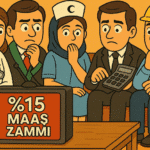 15 maaş zammı manşet