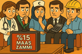 15 maaş zammı manşet