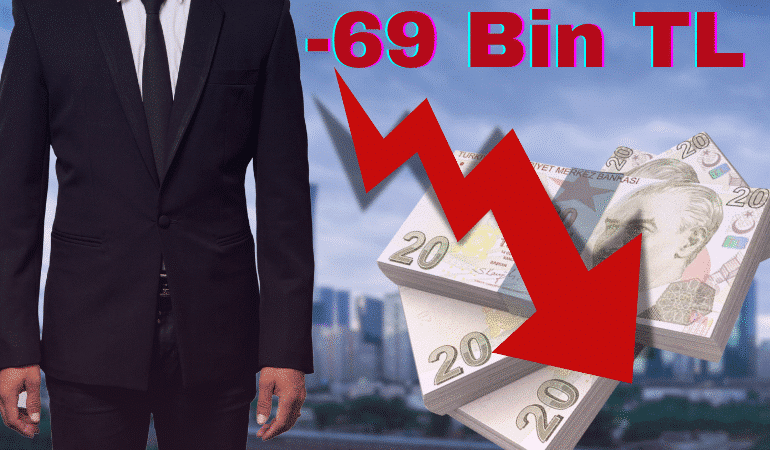 69 bin lira kayıp yaşayan memur