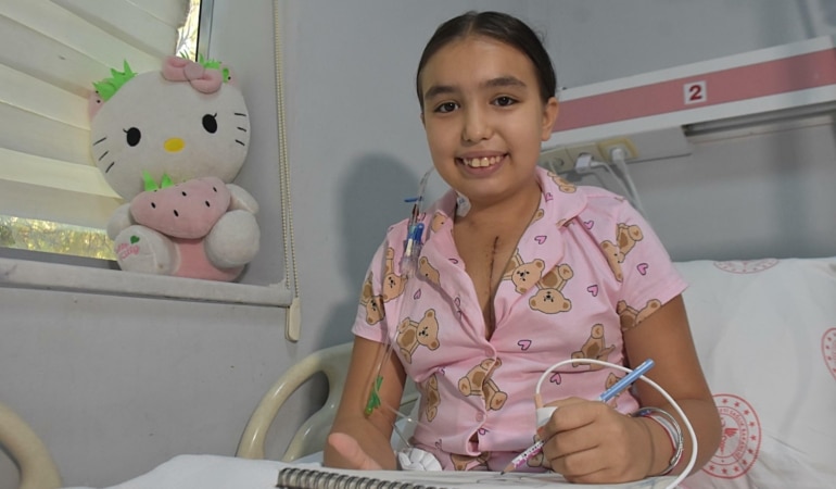 Kalp kapağı nakliyle sağlığına kavuşan Masal: Ben de doktor olmak istiyorum