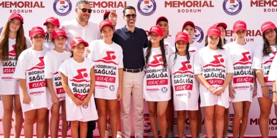 Memorial’dan Bodrum’da sağlığa anlamlı kulaç