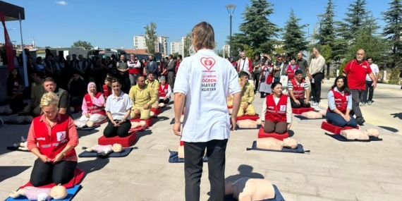 Türk Kızılay’dan, orman yangınlarına karşı simülasyonlu ilk yardım eğitimi