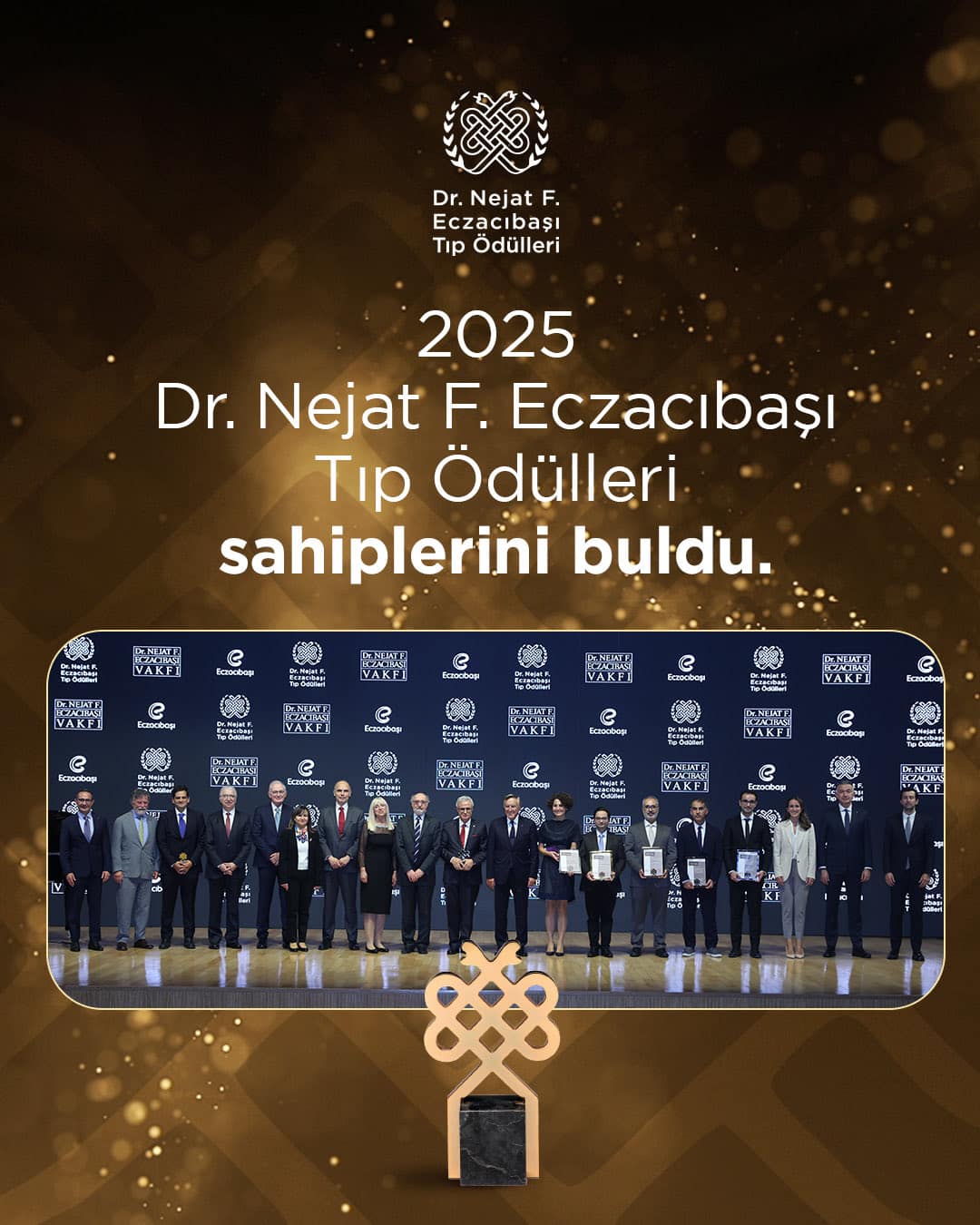 2025 Dr. Nejat F. Eczacıbaşı Tıp Ödülleri sahiplerini buldu. - 1
